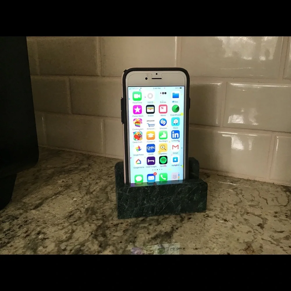 Cell phone/Business Card holder Marble